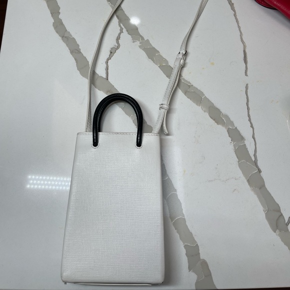 White Balenciaga Mini Handbag - Picture 2 of 2
